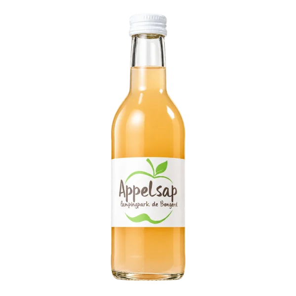 Water Concepts - Bottle of Apple Juice with logo and custom label
