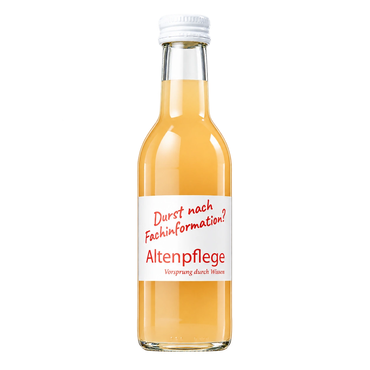 Water Concepts - Bottle of Apple Juice with logo and custom label