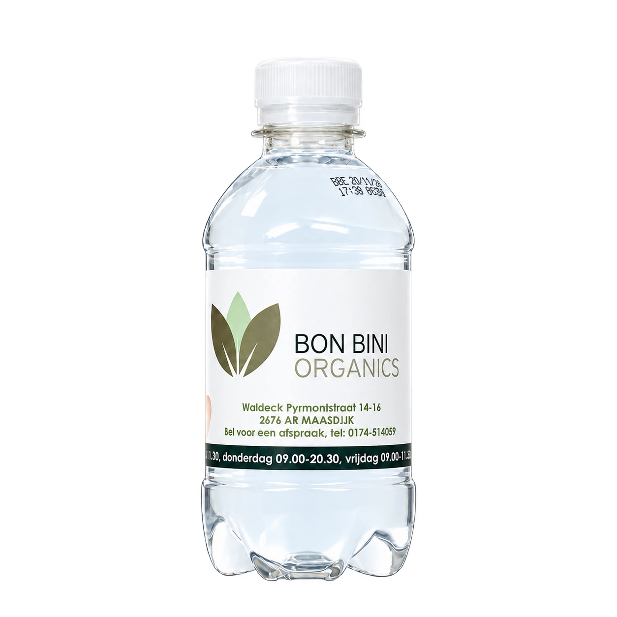 Water Concepts - water bottle screw cap with logo and label