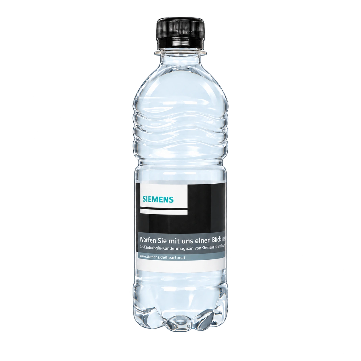 Water Concepts - water bottle screw cap with logo and label