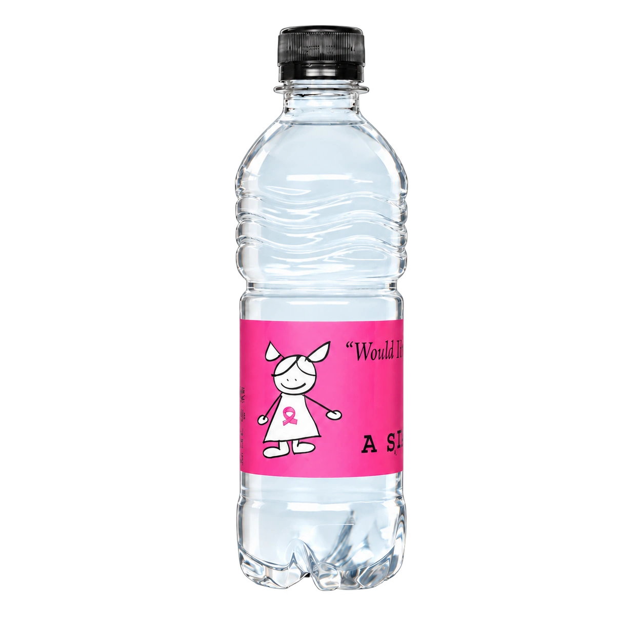 Water Concepts - water bottle screw cap with logo and label