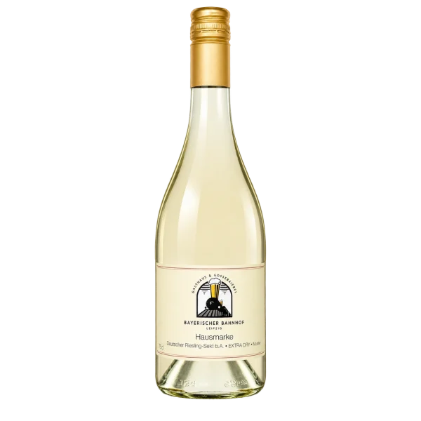 Water Concepts - Bottle of Secco Vino Frizzante wine with logo and label