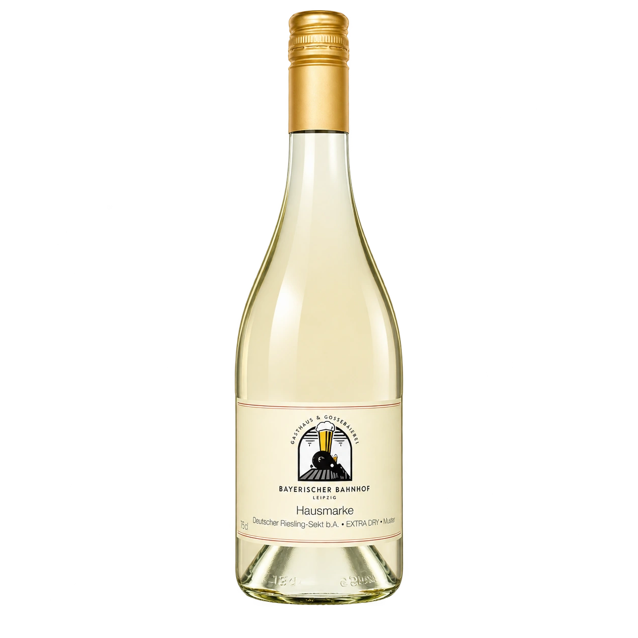 Water Concepts - Bottle of Secco Vino Frizzante wine with logo and label