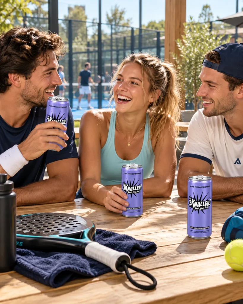 Sugar-free energy drink 25 cl with a custom label